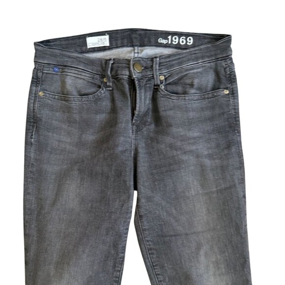 GAP 1969 Women's Gary Black Legging Jeans Size 28 / US 6 - Picture 5 of 12